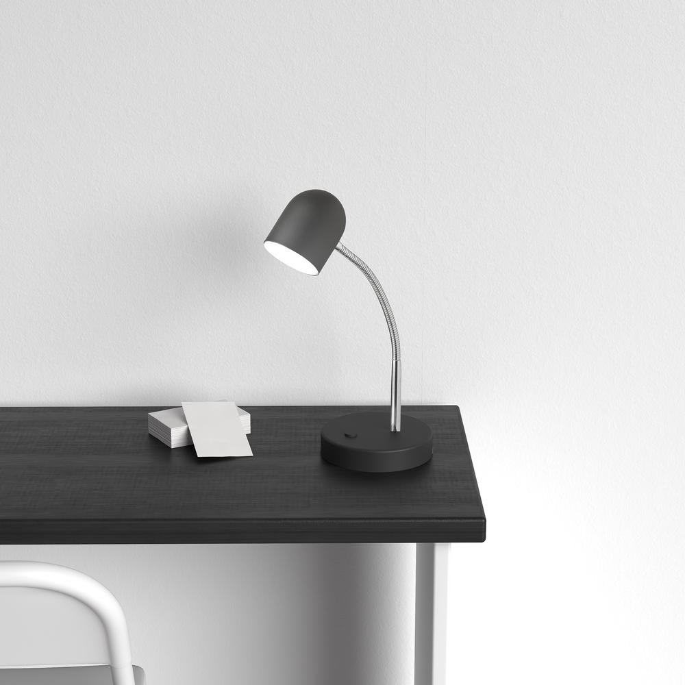 5W Table Lamp, Satin Black Finish. Picture 2