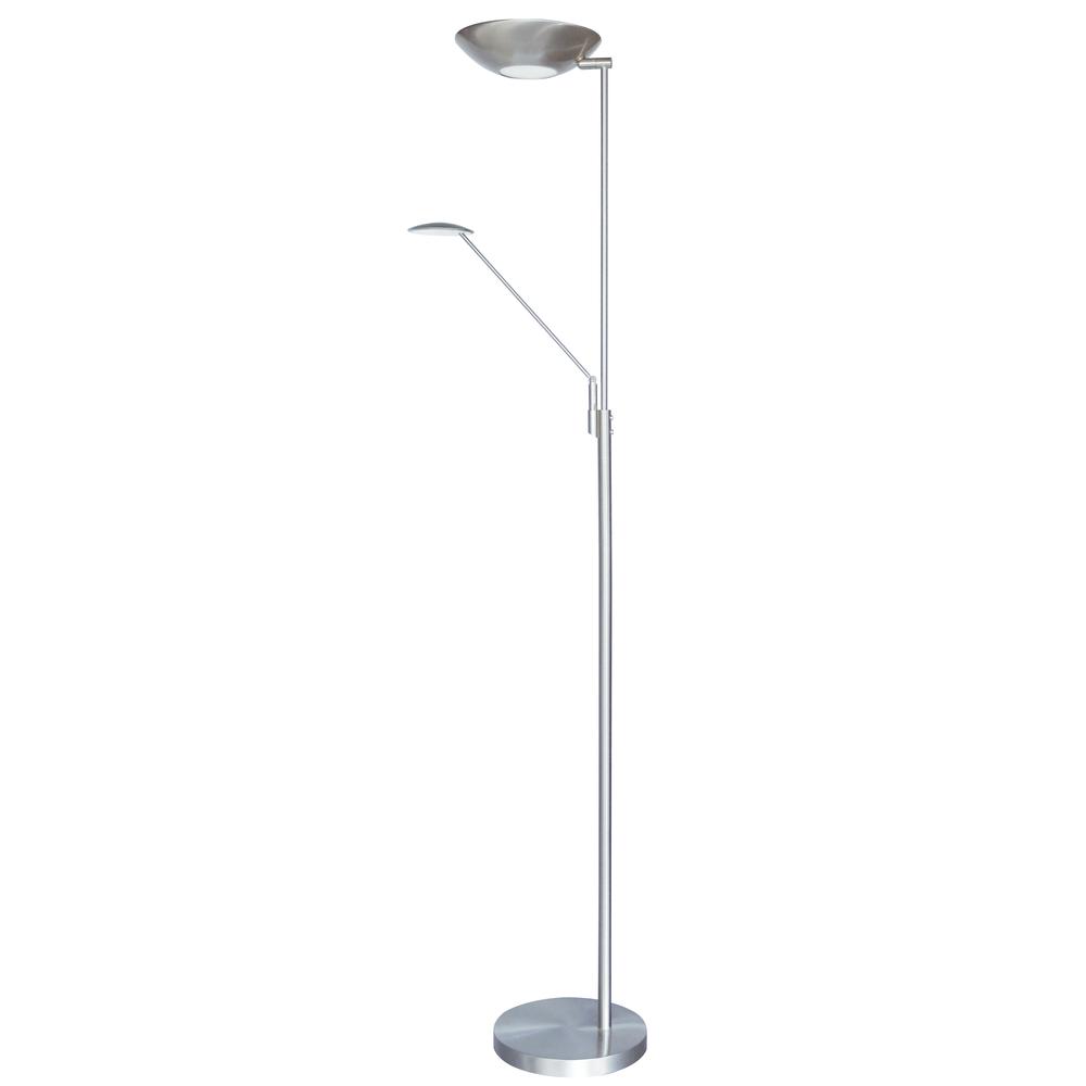 Mother & Son Floor Lamp, SC Finish. Picture 1