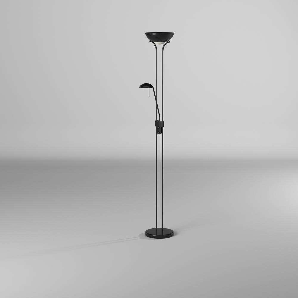 Mother/Son Floor Lamp/Matte Black. Picture 5