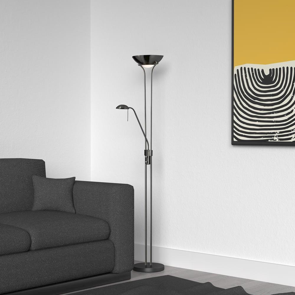 Mother/Son Floor Lamp/Matte Black. Picture 2