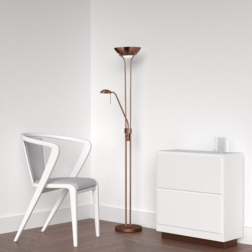 Mother/Son Floor Lamp/Oil Brushed Bronze. Picture 2