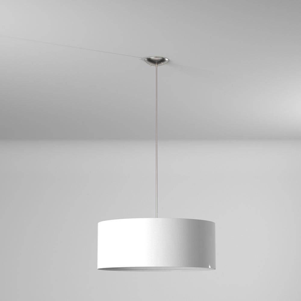 3LT Pendant Satin Chrome finish. Picture 5