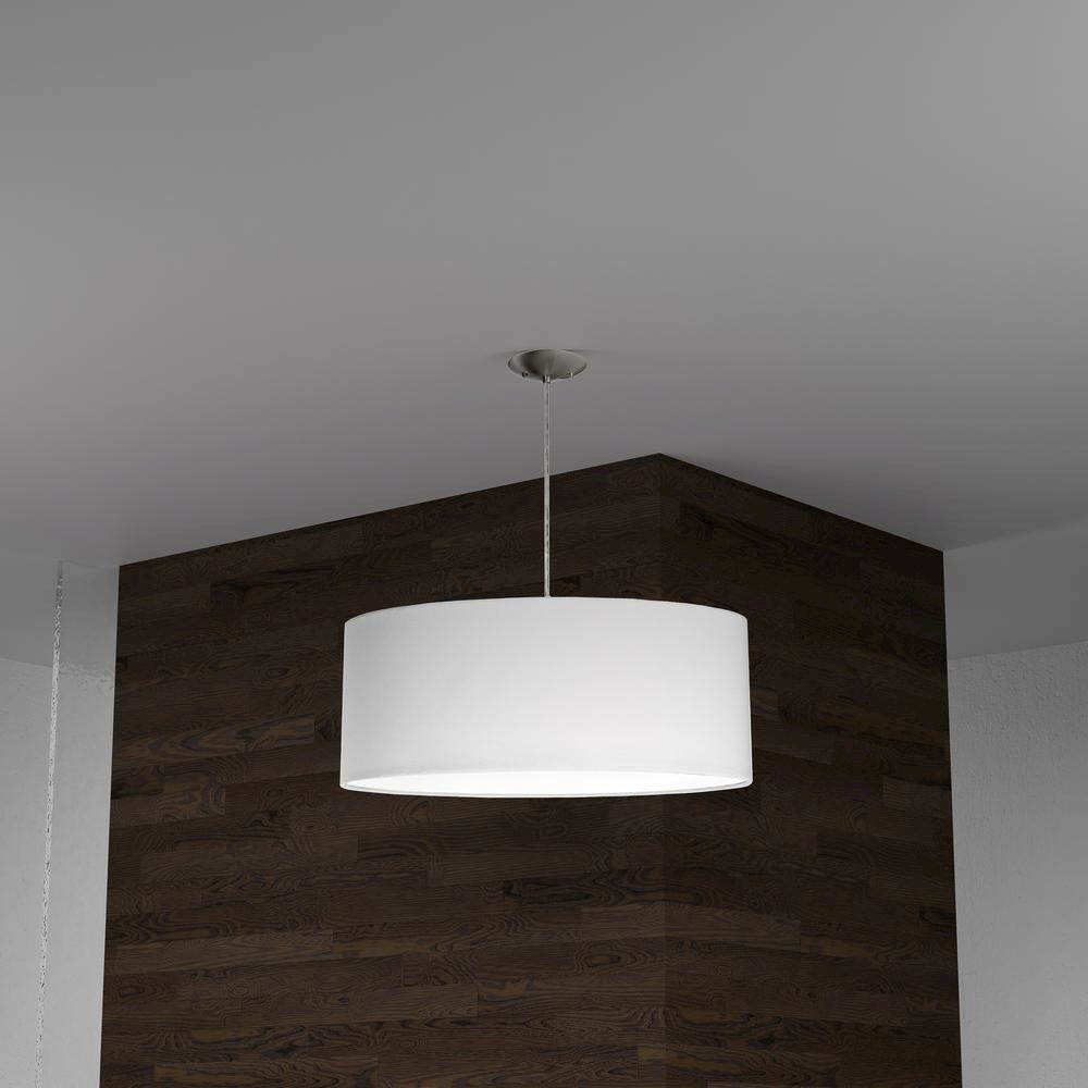 3LT Pendant Satin Chrome finish. Picture 2