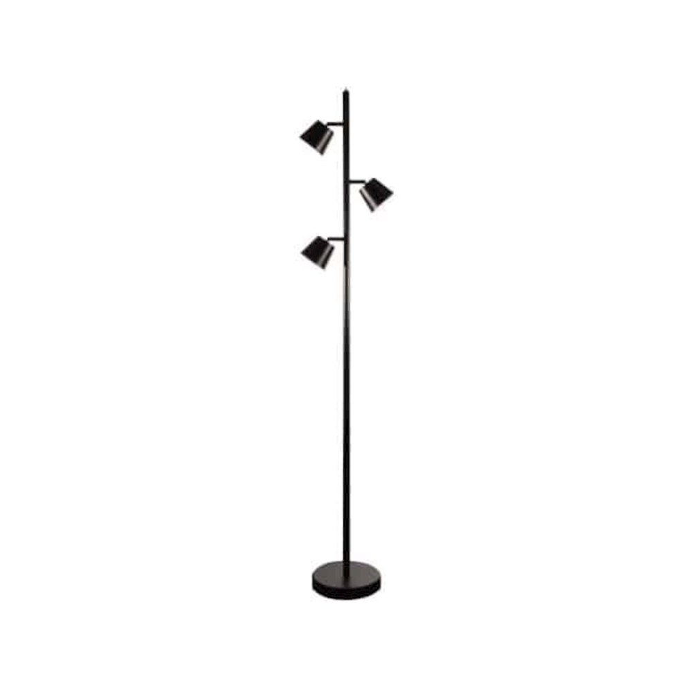 3LT Floor Lamp, BK. Picture 1