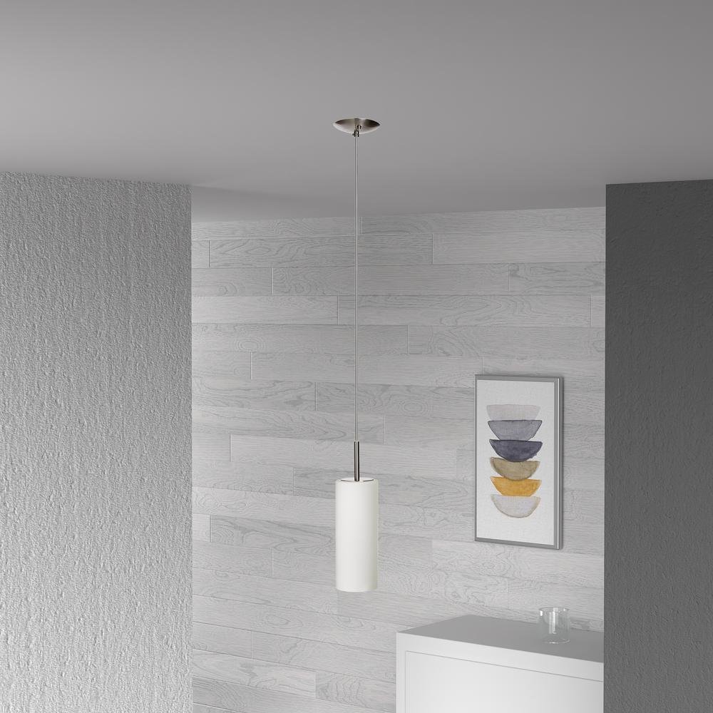 Table Lamp White Frosted Glass. Picture 2