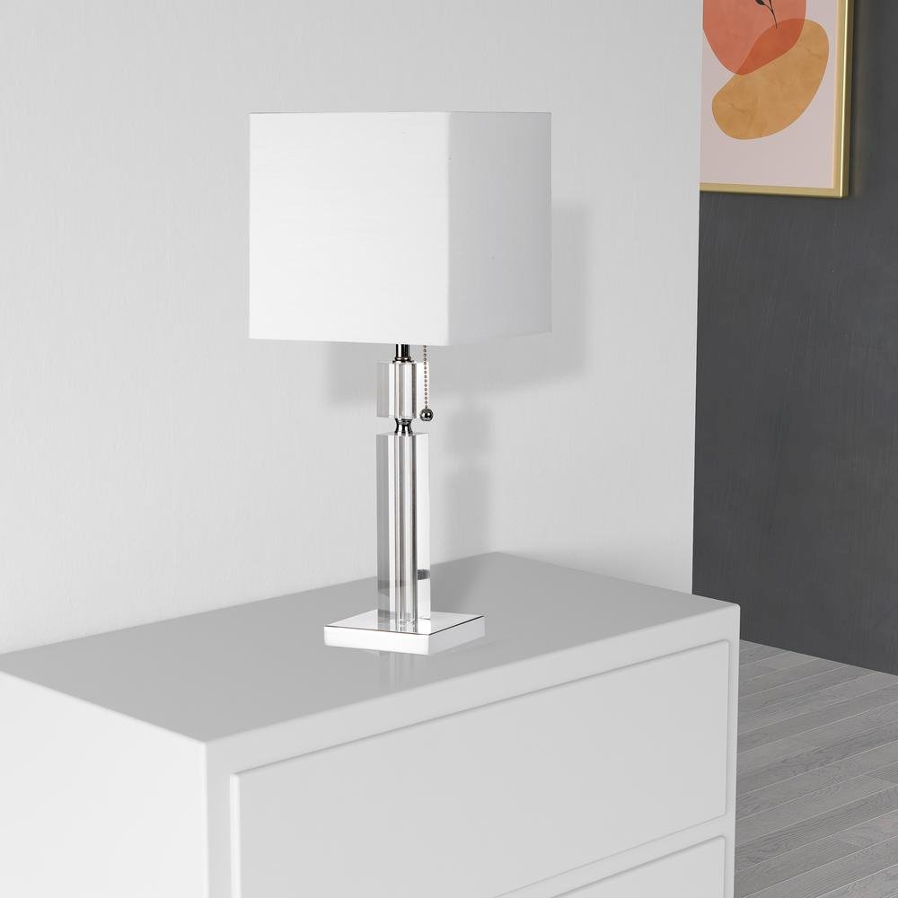 Table Lamp, Square Shade. Picture 2