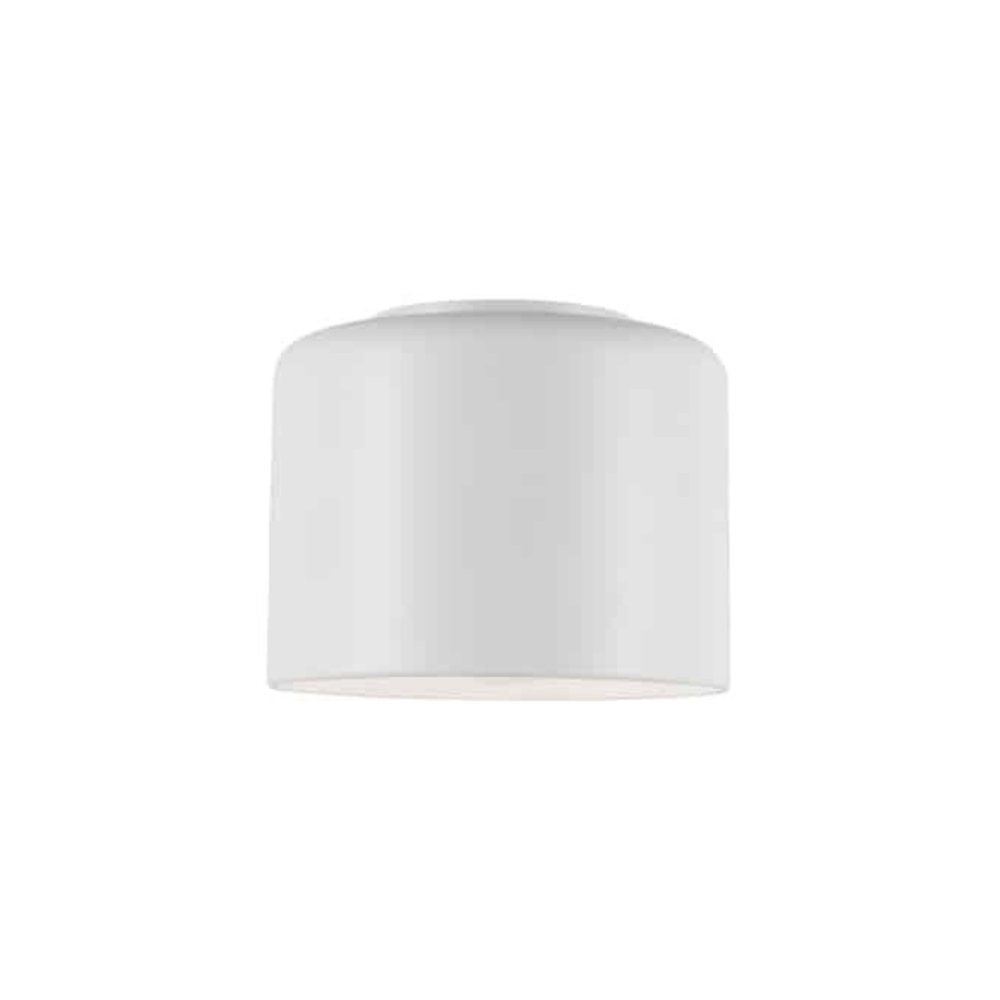 1LT Incand Flush Mount,  MW Shade. Picture 1