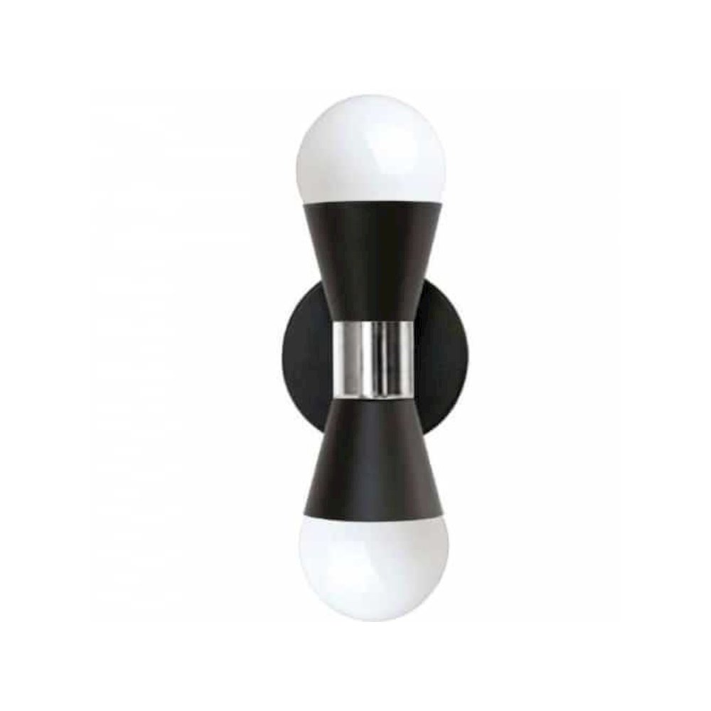 2LT Incandescent Wall Sconce, MB & PC. Picture 1