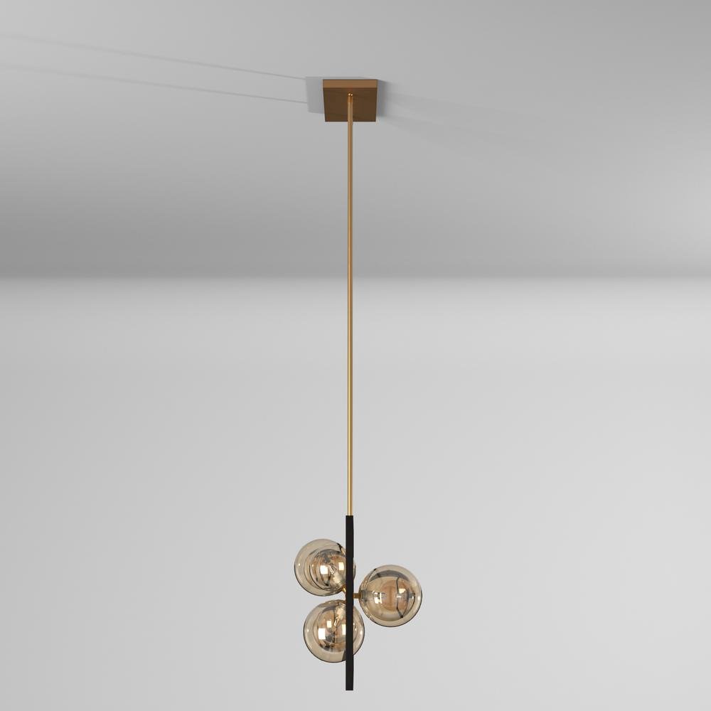13LT Halgn Horiz Pend MB & VB, Champagne Glass. Picture 6