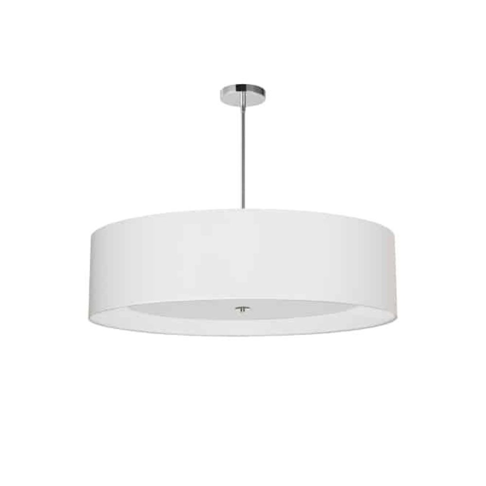 4LT Helena Pendant PC, WH,WH Diffuser. Picture 1