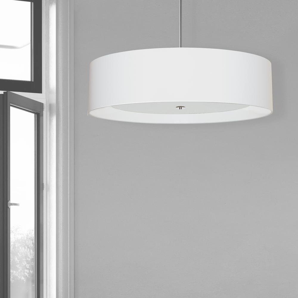 4LT Helena Pendant PC, WH,WH Diffuser. Picture 2