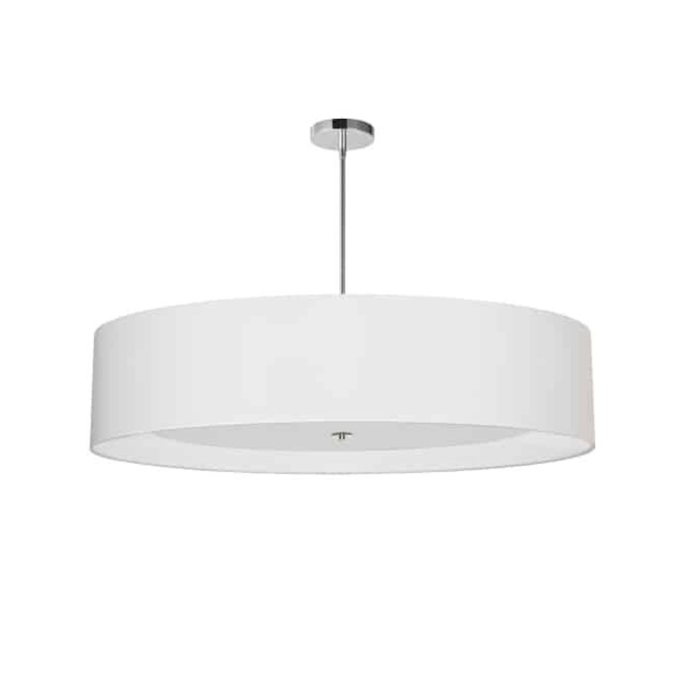 6LT Helena Pendant PC, WH,WH Diffuser. Picture 1
