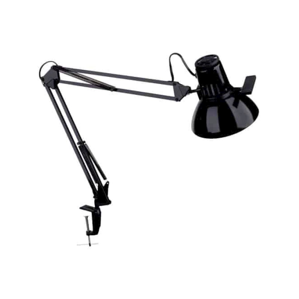 Desktop Task Lamp, Gloss Black. Picture 1