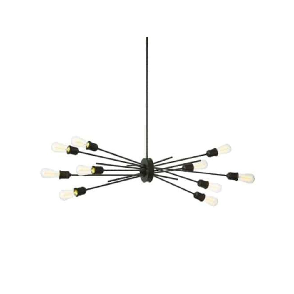 10LT Horizontal Pendant, Espresso Finish. Picture 1