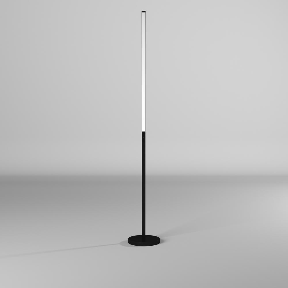 22W Floor Lamp Matte Black Finish. Picture 6