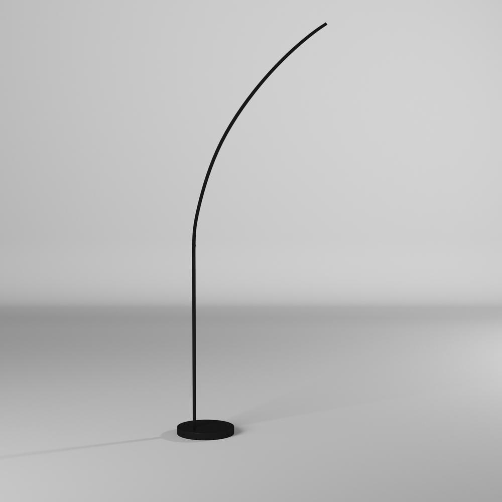 22W Floor Lamp Matte Black Finish. Picture 7