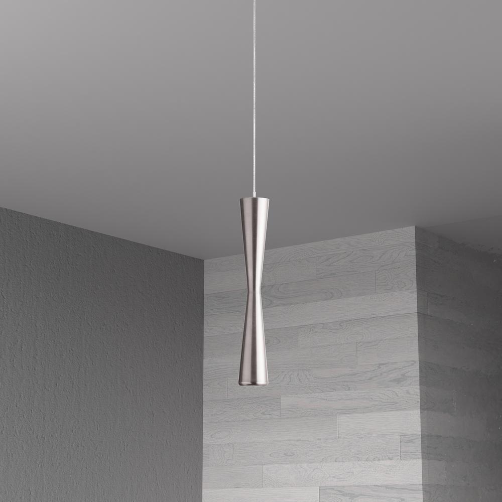 5W Pendant, Satin Chrome Finish. Picture 2