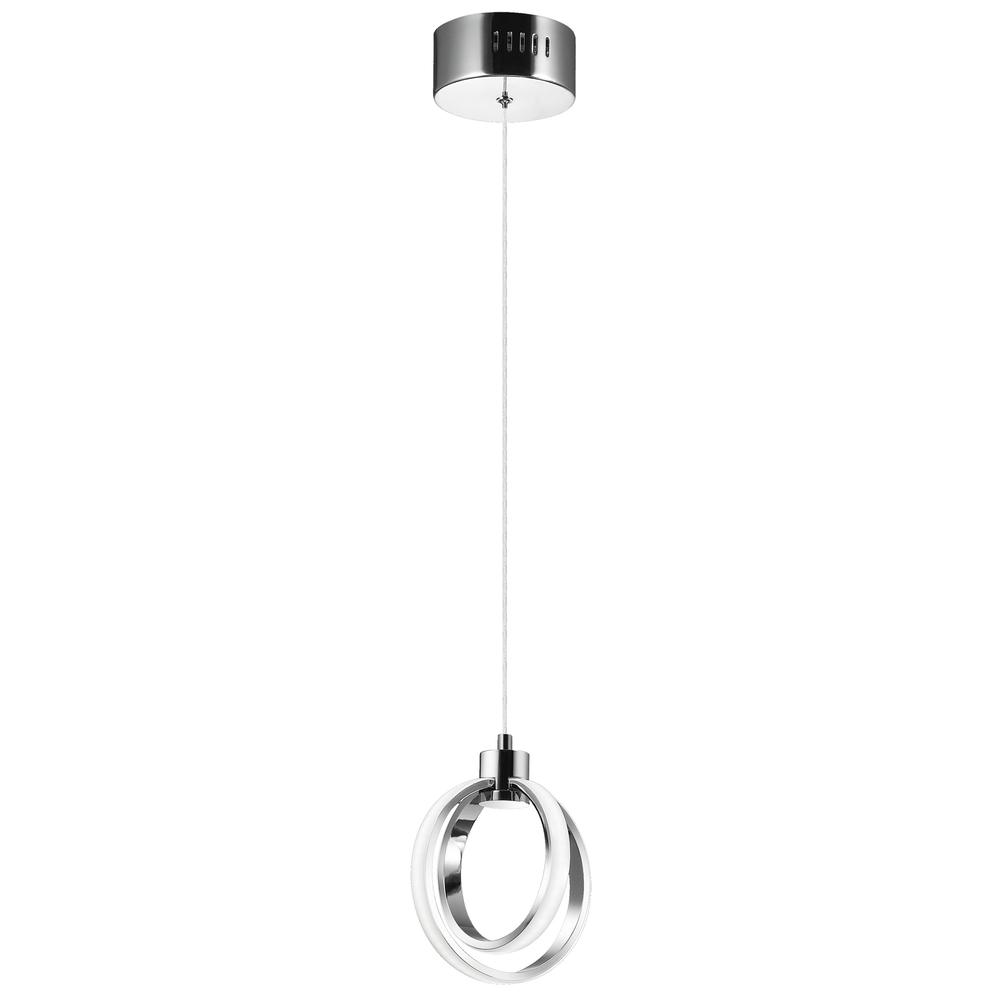 14W Pendant Polished Chrome Finish. Picture 1