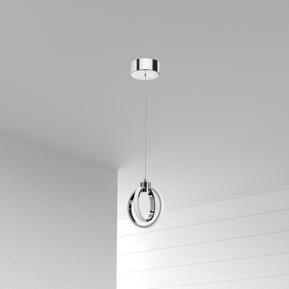 14W Pendant Polished Chrome Finish. Picture 2