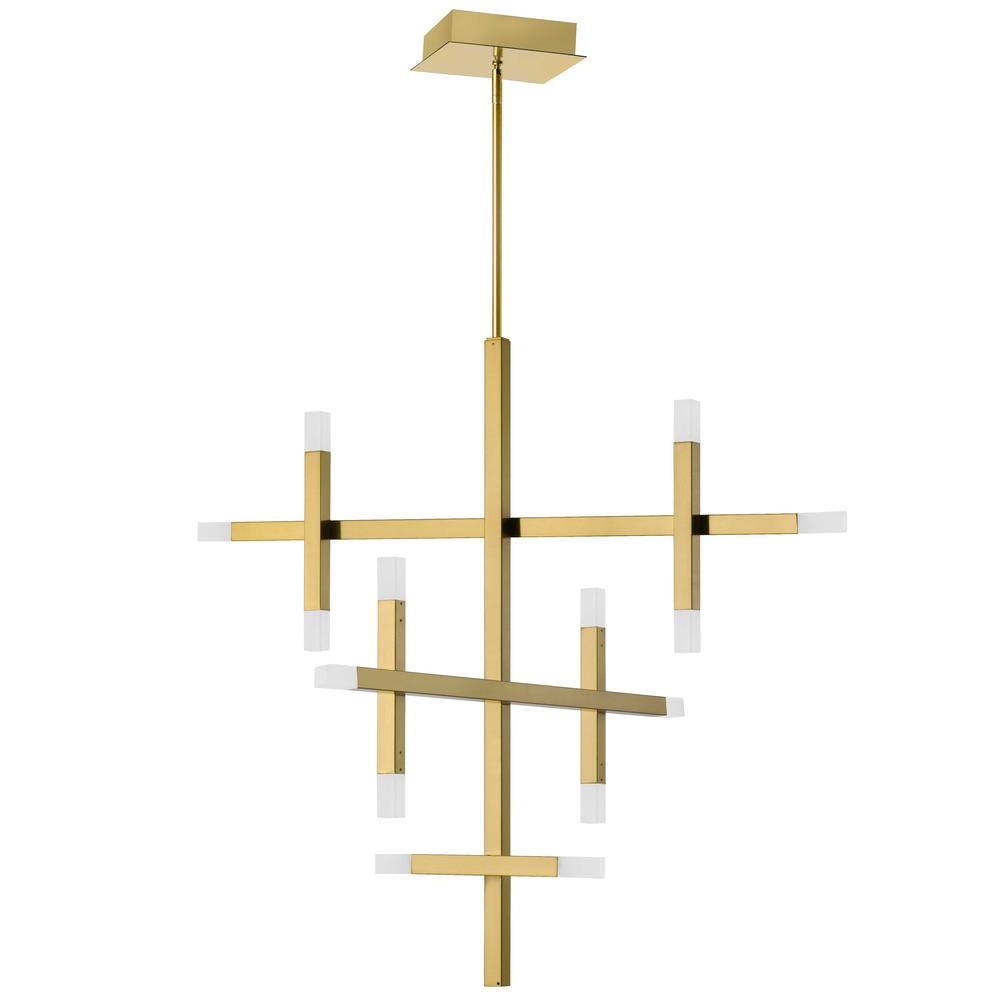 42W Chandelier, AGB, Frosted Acrylic Diff. Picture 1