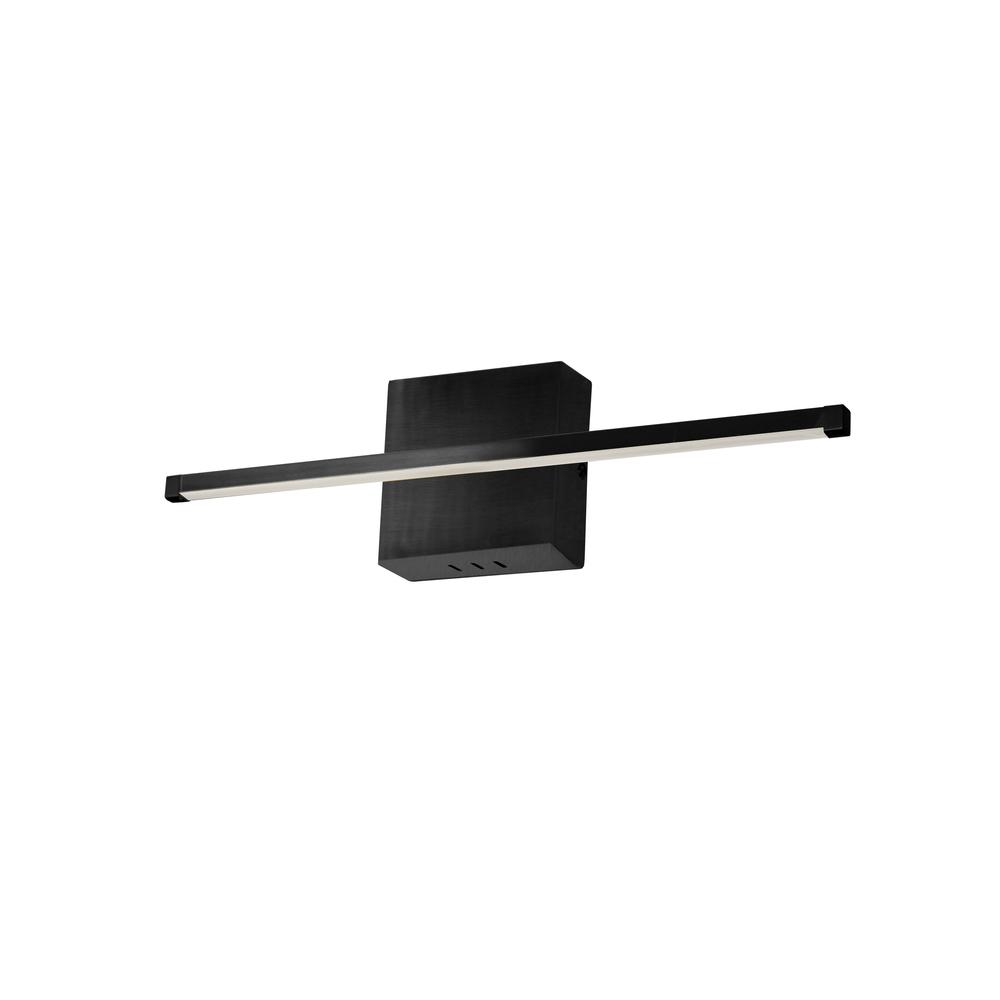 19W Wall Sconce MB,WH Acrylic Diffuser. Picture 1
