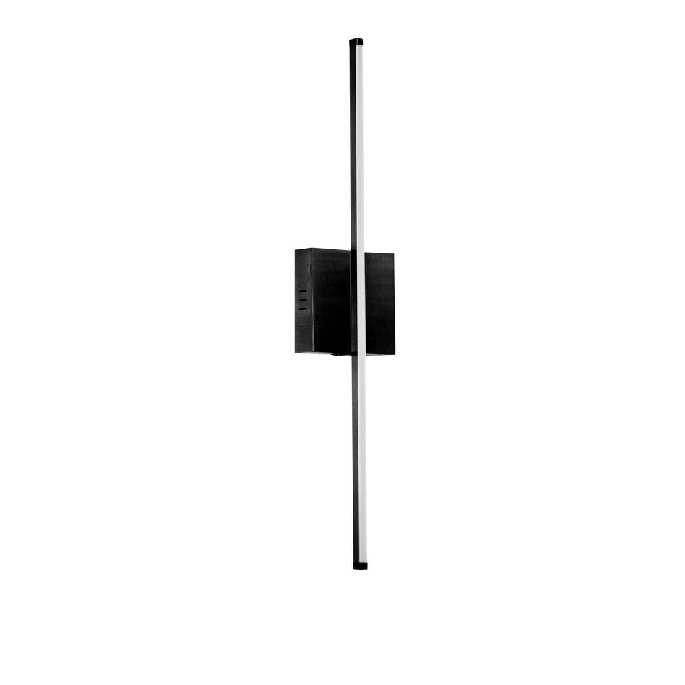 19W Wall Sconce MB,WH Acrylic Diffuser. Picture 1