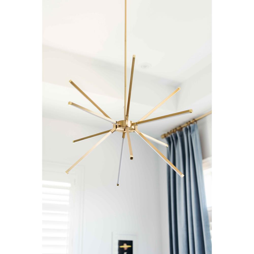 60W Chandelier AGB, WH Acrylic Diffuser. Picture 5