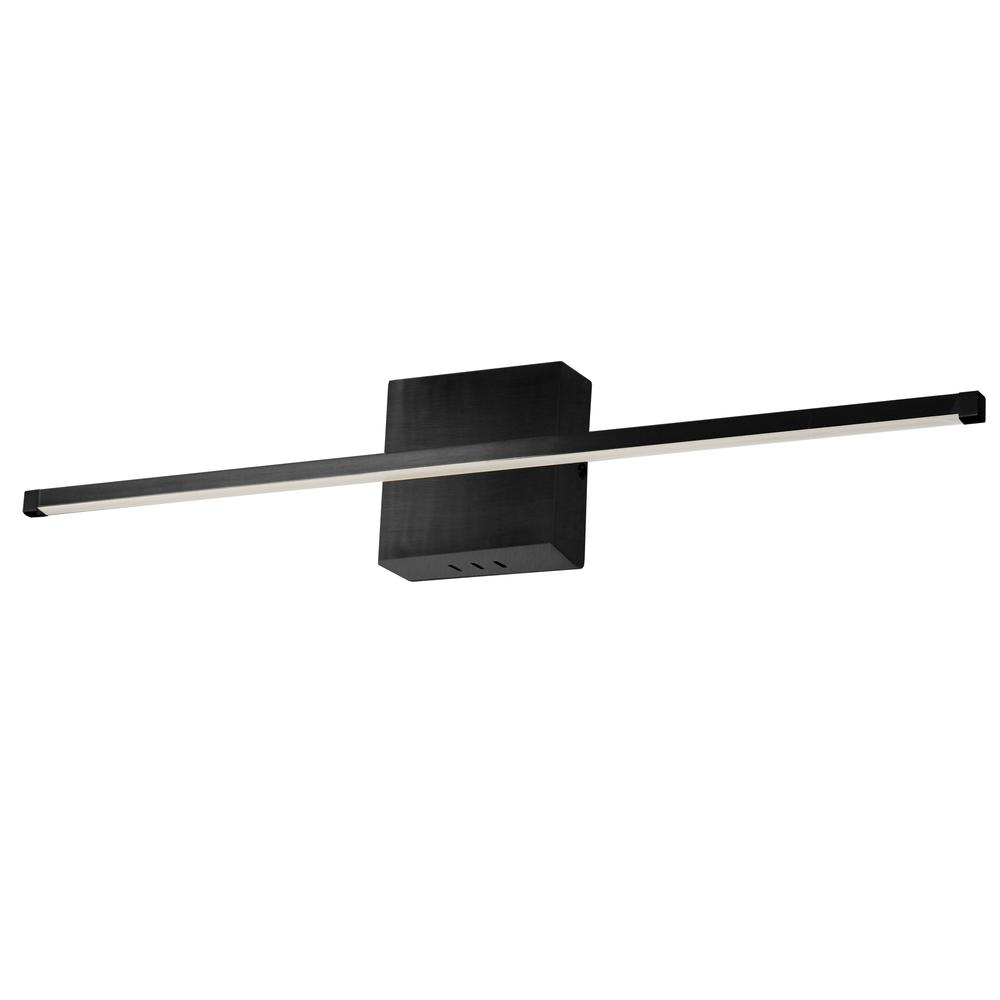 30W Wall Sconce MB,WH Acrylic Diffuser. Picture 1