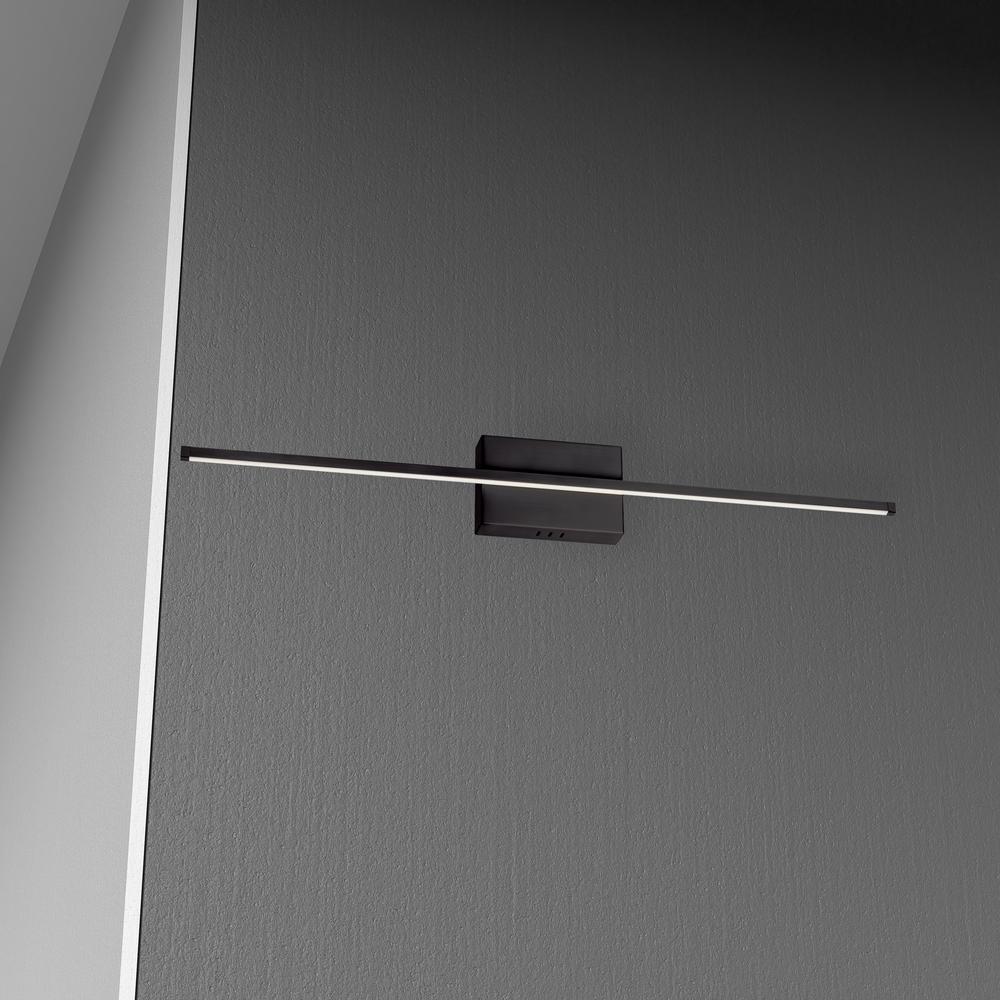 30W Wall Sconce MB,WH Acrylic Diffuser. Picture 2