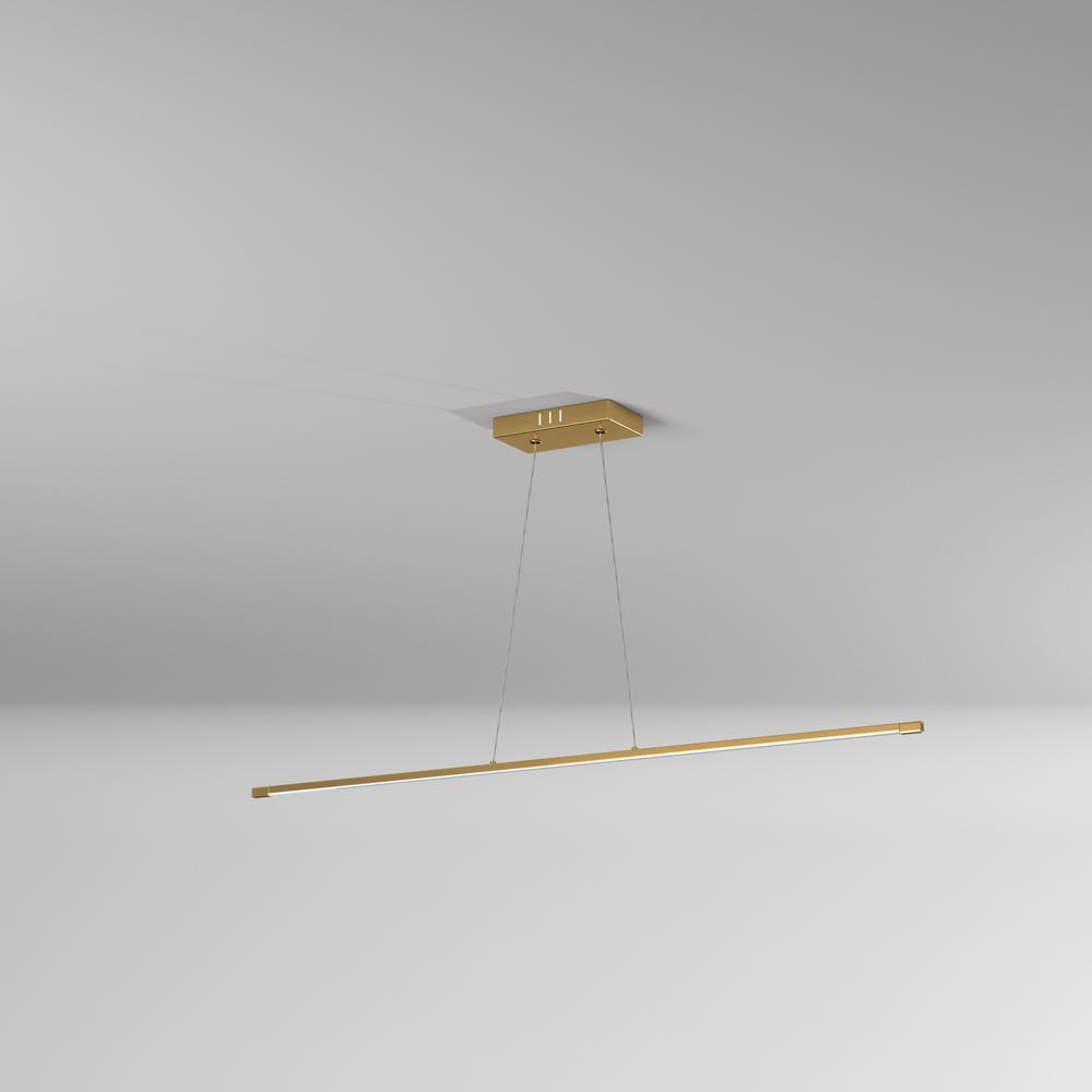 30W Horiz Pendant AGB, WH Acrylic Diffuser. Picture 5