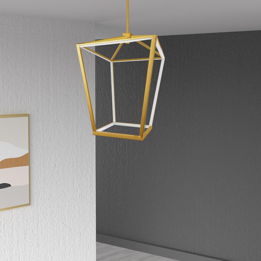 64W Chandelier, AGB, WH Silicone Diffuser. Picture 2