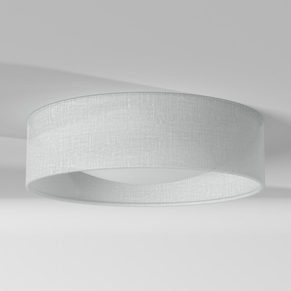 11" Flush Mount, White Shade. Picture 4