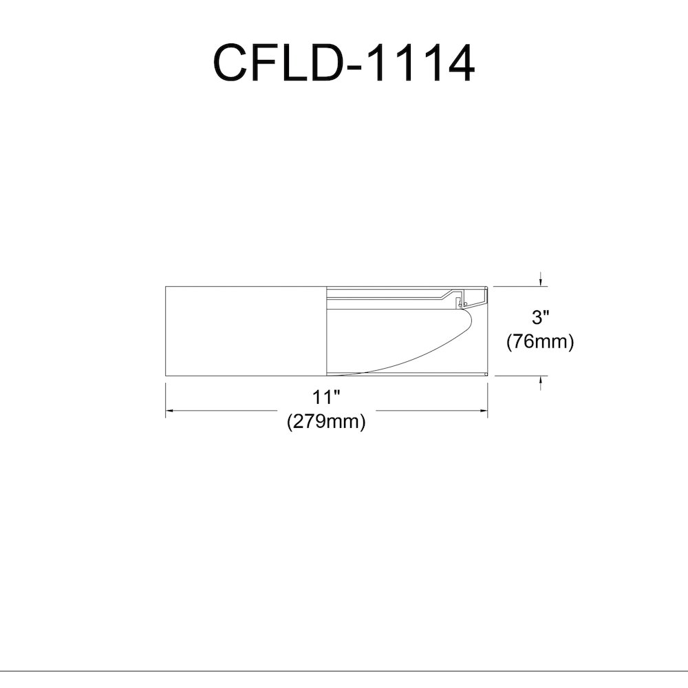 LED Flush Mount, Satin Chrome Finish, Natural Shade. Picture 2