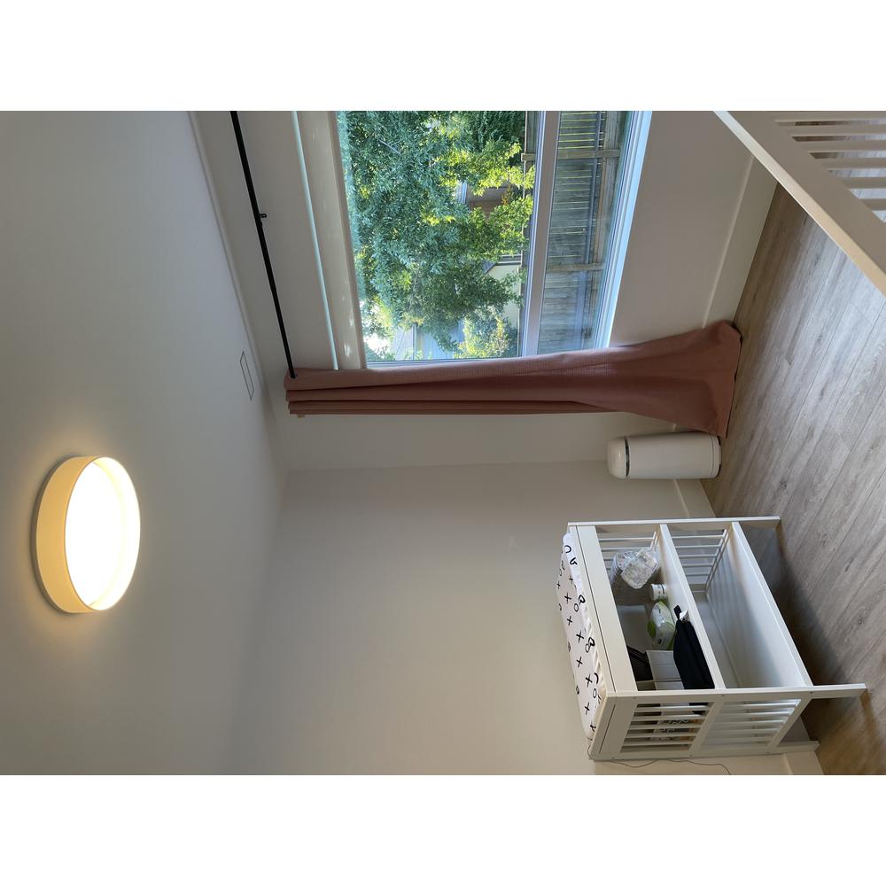 15" Flush Mount, Ivory Shade. Picture 6