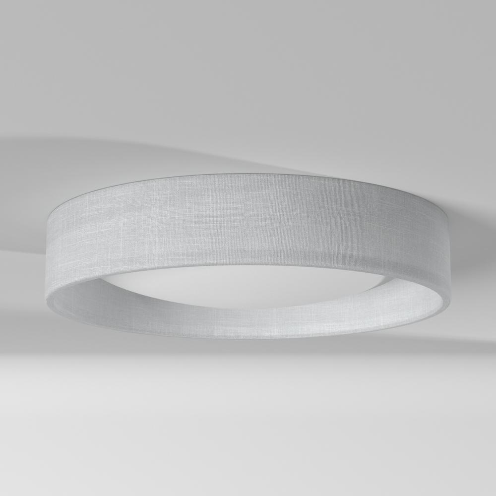 15" Flush Mount, White Shade. Picture 5