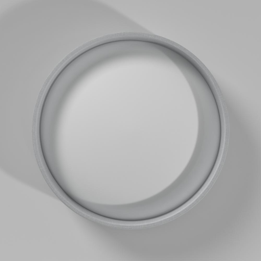 15" Flush Mount, White Shade. Picture 6