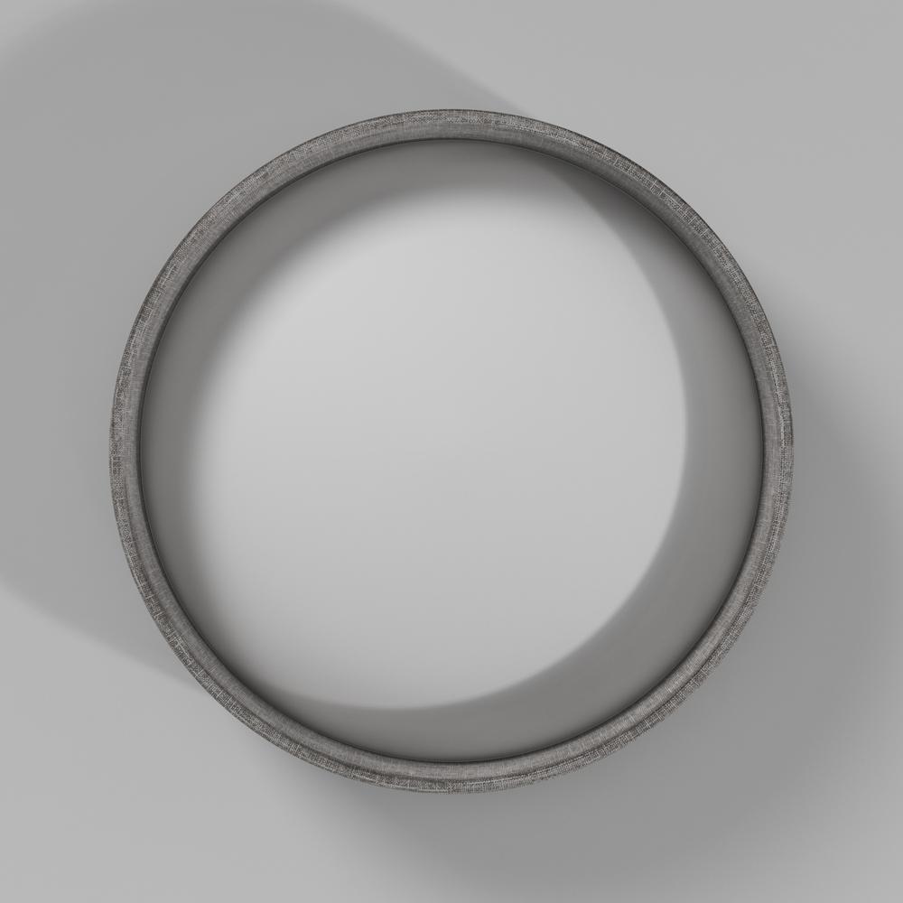 15" Flush Mount, Grey Shade. Picture 5