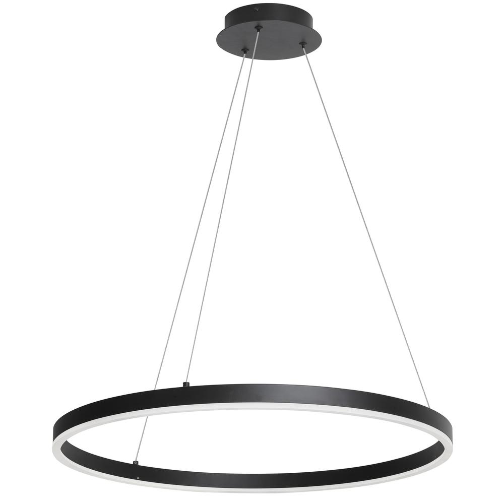 34W Chandelier, MB, FR Acrylic Diffuser. Picture 1