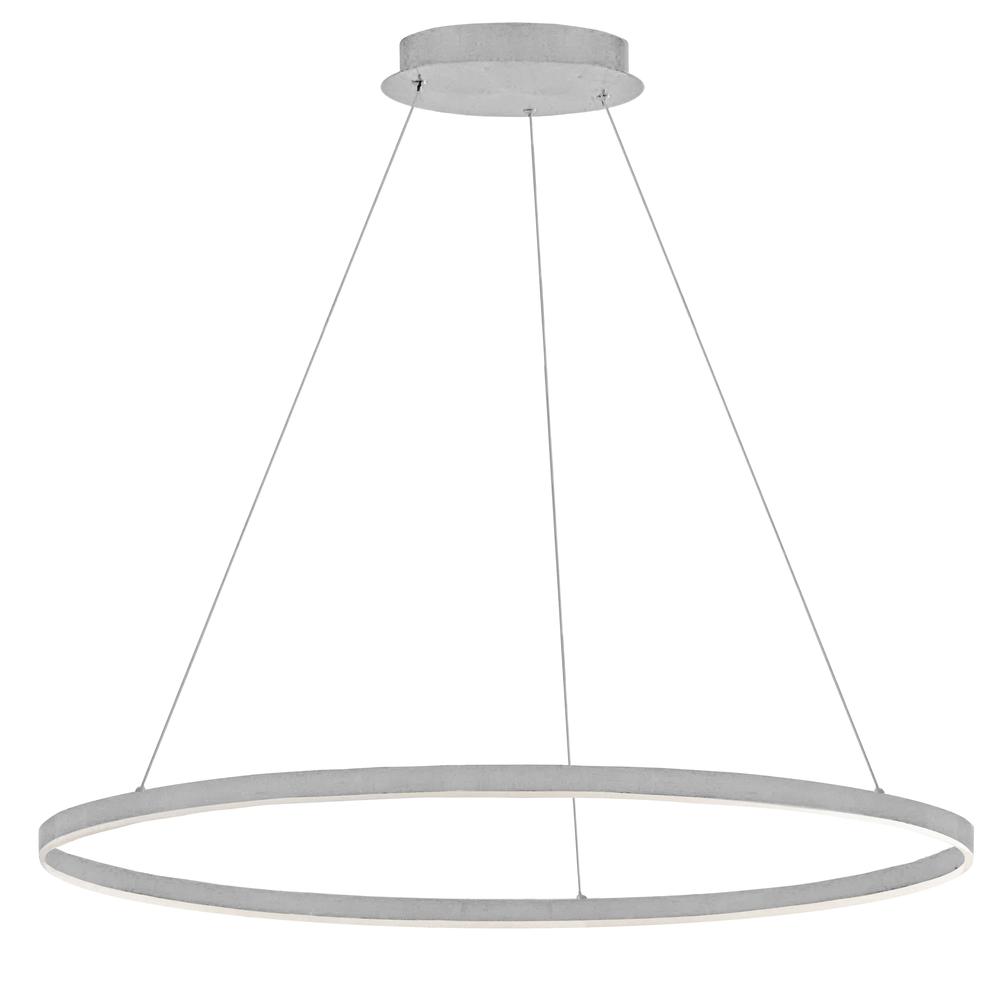 63W Chandelier, SV with FR Acrylic Diffuser. Picture 1