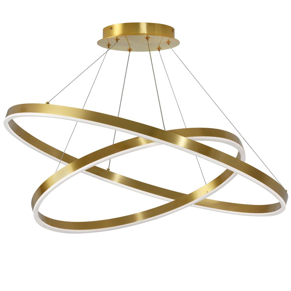 97W Chandelier, AGB, FR Acrylic Diffuser. Picture 1