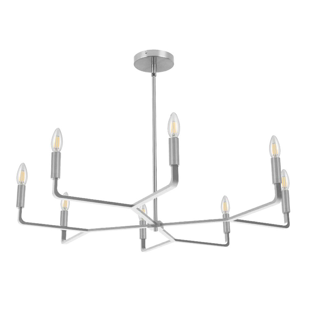 8LT Incandescent Chandelier, PC. Picture 1