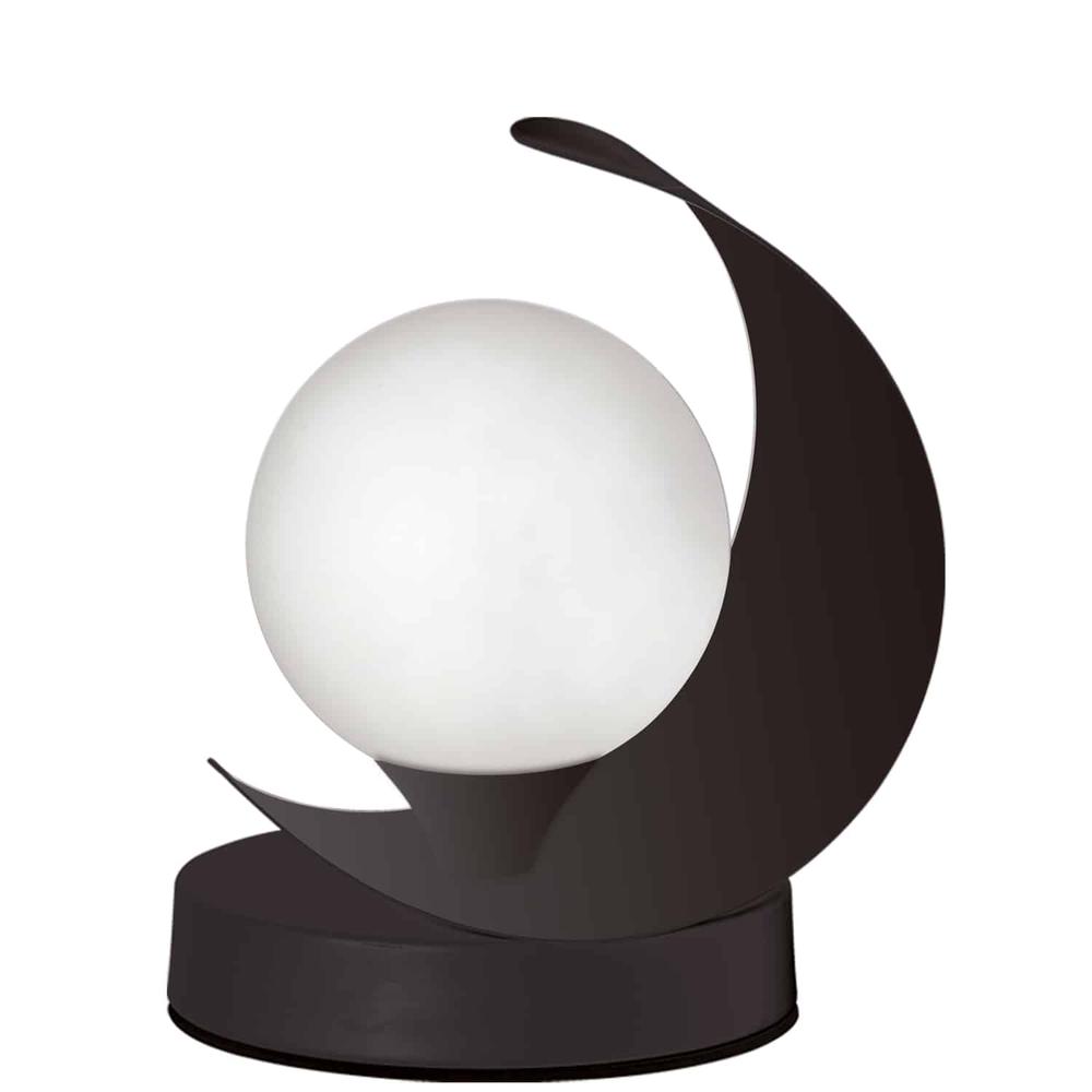 1LT Table Lamp Matte Black Finish. Picture 1