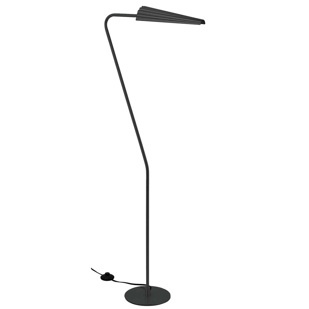 1LT Incandescent Floor Lamp, MB, MB Shade. Picture 1
