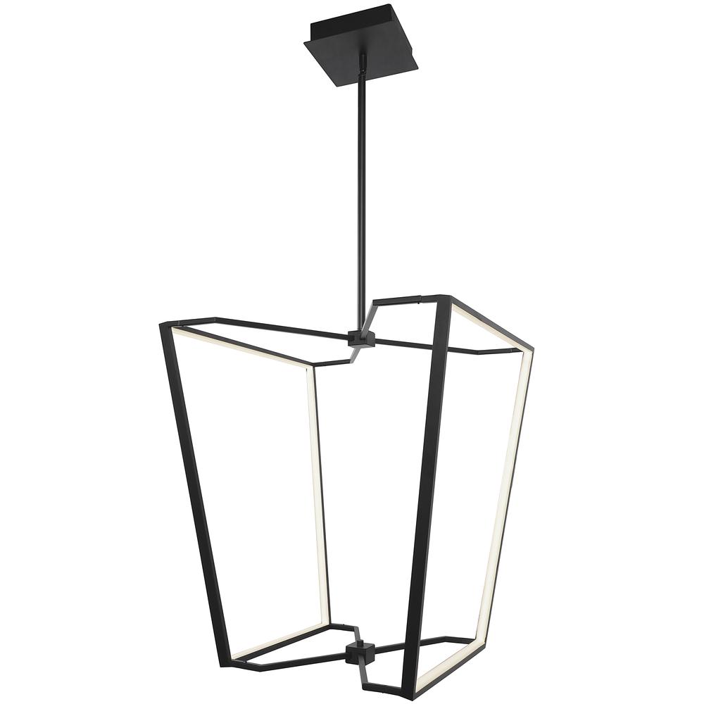 60W Chandelier, MB, WH Silicone Diffuser. Picture 1