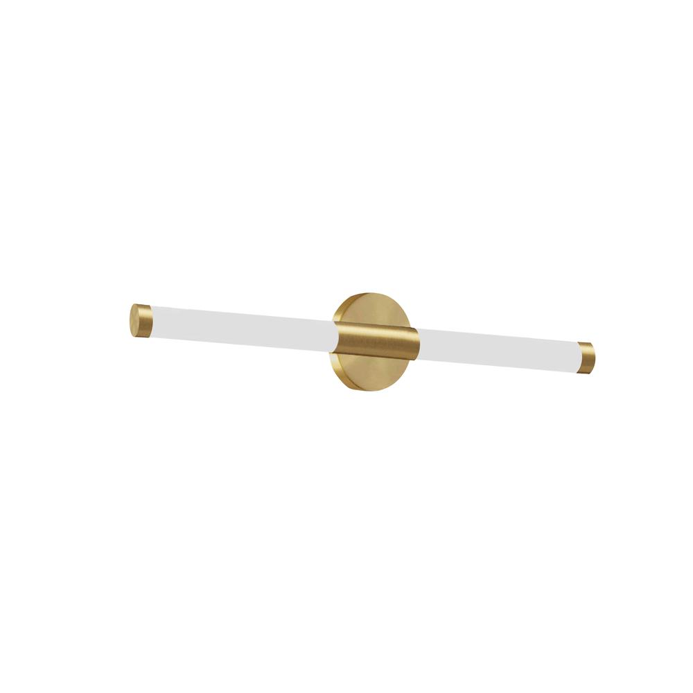 12W Wall Sconce, AGB, WH Acrylic Diff. Picture 1