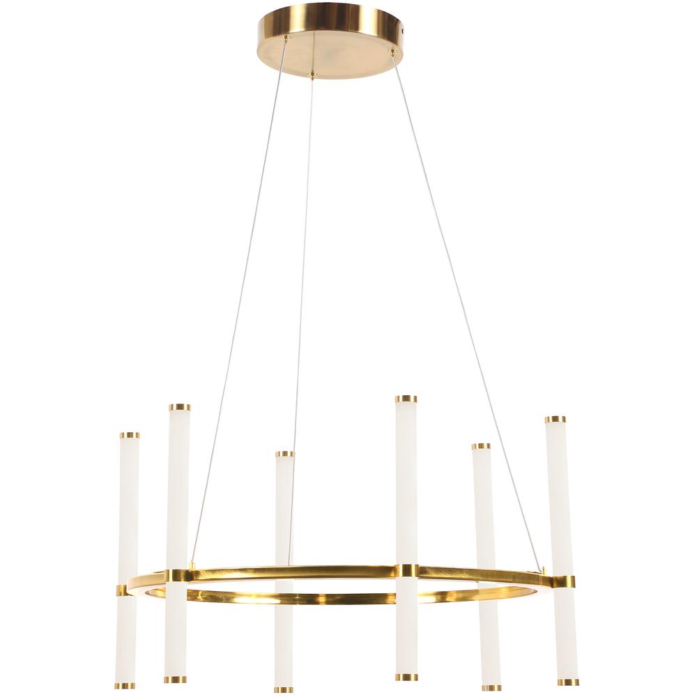 36W Chandelier, AGB, WH Acrylic Diffuser. Picture 1