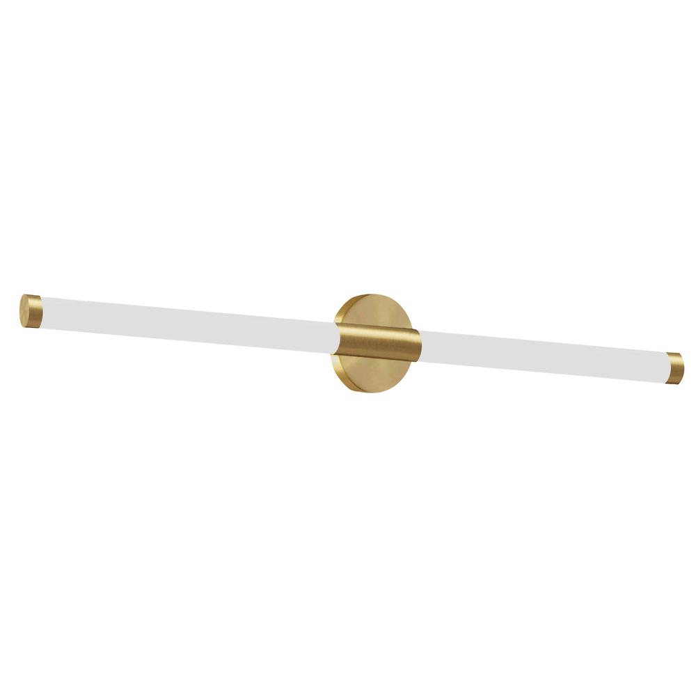 20W Wall Sconce, AGB, WH Acrylic Diff. Picture 1