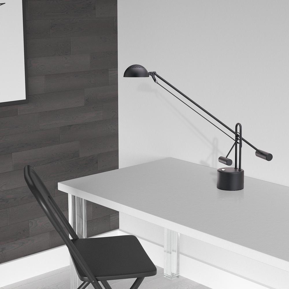 8W Desk Lamp, Black Finish. Picture 2