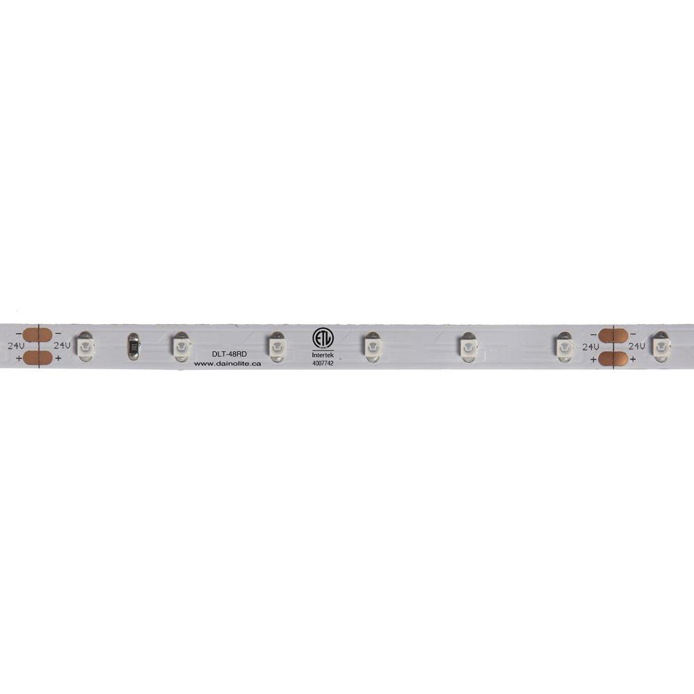 IP33 4.8W/M Red 24V DC,5M 8mm 60LED/M LE. Picture 1