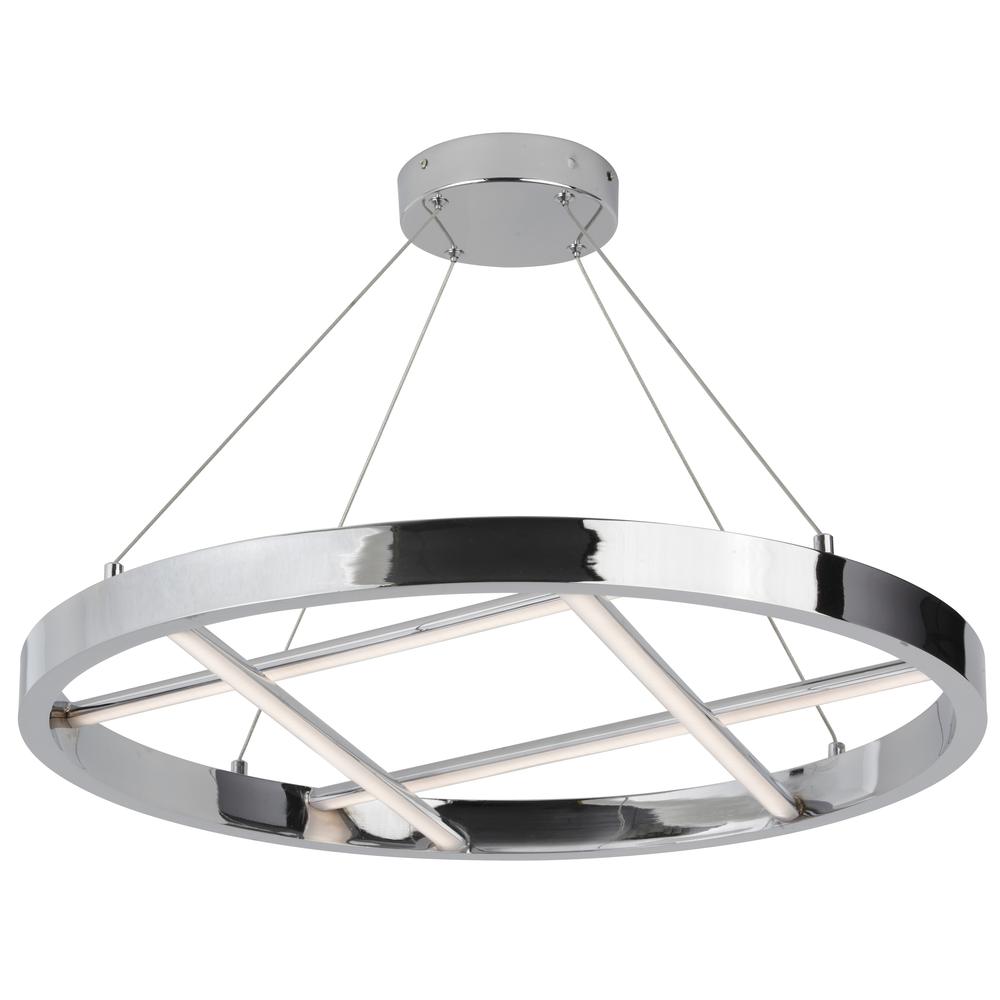 40W Chandelier, PC, WH Silicone Diffuser. Picture 1